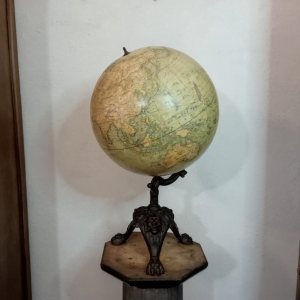 Mappamondo J. Lebègue & Cie Paris 1850