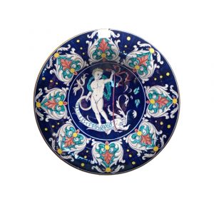 Piatto Deruta Putto 1950