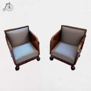 Coppia Poltrone Deco' Anni '20