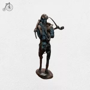 "Fumatore" Fusione in Bronzo Anni '20