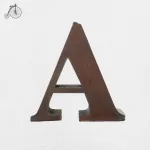 Lettera "A" in Rame