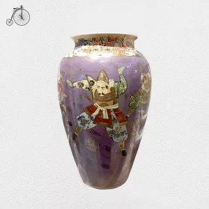 Vaso Samurai in Porcellana Giapponese