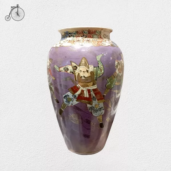 Vaso Samurai in Porcellana Giapponese