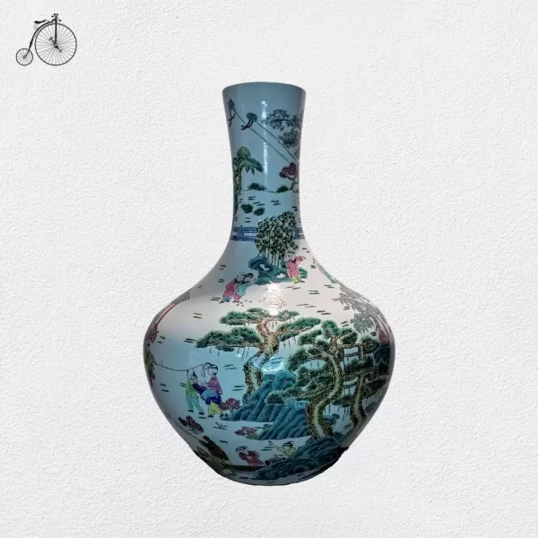 Vaso Qianlong Dinastia Ging 1910