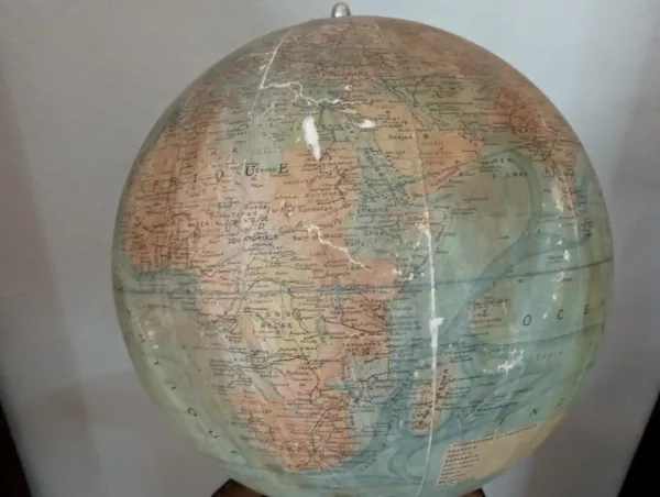 Mappamondo Joseph Forest Francia 1935 - immagine 3