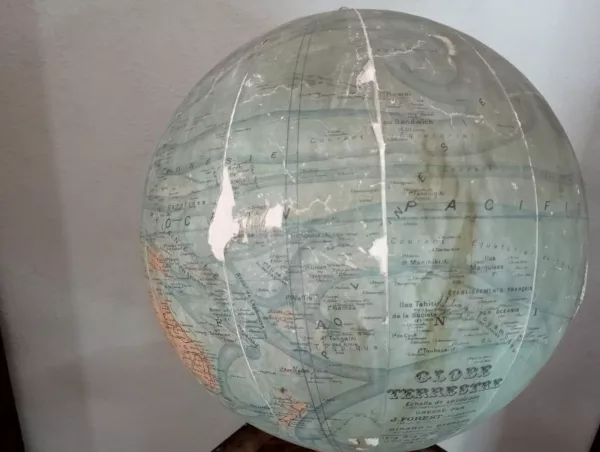 Mappamondo Joseph Forest Francia 1935 - immagine 8