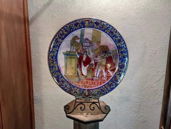 Piatto Nedo da Gualdo III Fuoco Anni '70 - immagine 2