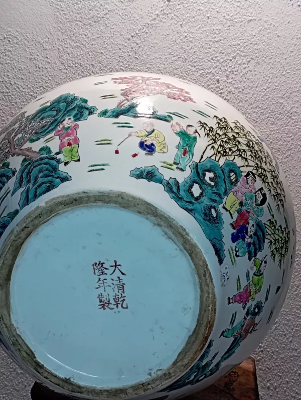Vaso Qianlong Dinastia Ging 1910 - immagine 7