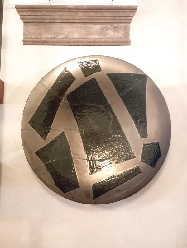 Piatto D'Orsi Nero in Ceramica Anni '90 - immagine 2