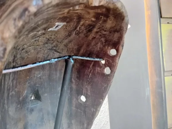 Maschera "Duofertilia" in Legno Anni '70 - immagine 4