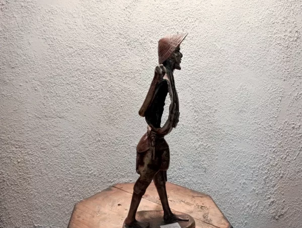 "Portatore" Fusione in Bronzo Anni '20 - immagine 5