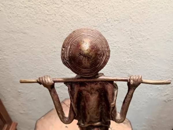"Portatore" Fusione in Bronzo Anni '20 - immagine 8