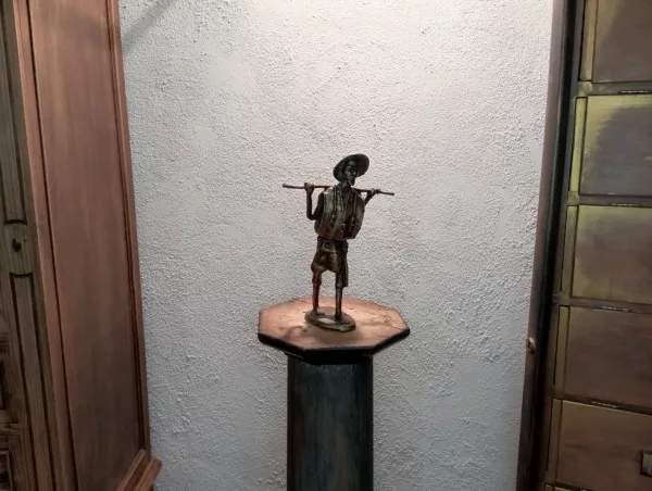 "Portatore" Fusione in Bronzo Anni '20 - immagine 2