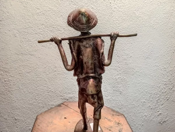 "Portatore" Fusione in Bronzo Anni '20 - immagine 7