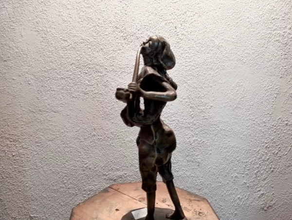 "Fumatore" Fusione in Bronzo Anni '20 - immagine 5