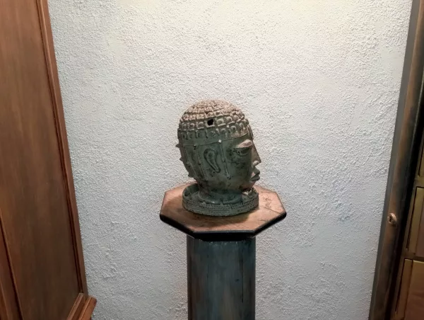 "Regina del Sudan" Fusione in Bronzo Anni '30 - immagine 3