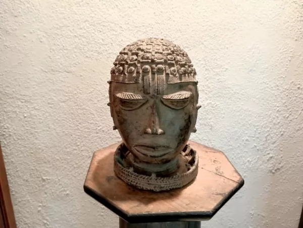 "Regina del Sudan" Fusione in Bronzo Anni '30 - immagine 4