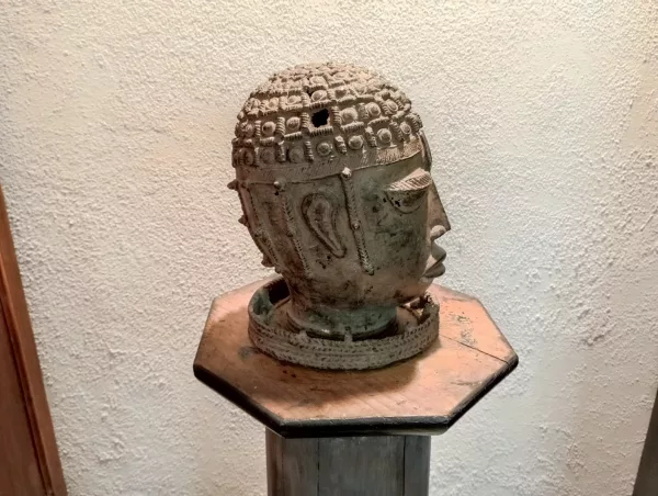 "Regina del Sudan" Fusione in Bronzo Anni '30 - immagine 5