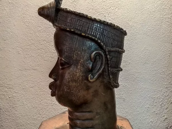 Testa "Ife" Fusione in Bronzo Anni '30 - immagine 6