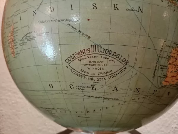 Mappamondo Columbus Duo Jordglob 1932 - immagine 3
