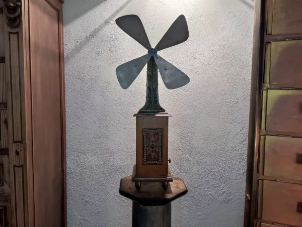 Ventilatore Carica a Molla Zephyr Paris 1902 - immagine 2