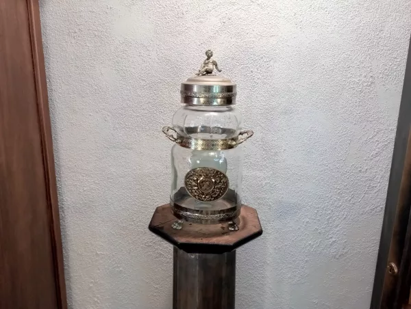 Vaso Fabbri in Vetro Anni '30 - immagine 2