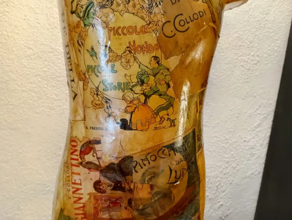 Manichino Patchwork "Pinocchio" Anni '30 - immagine 12
