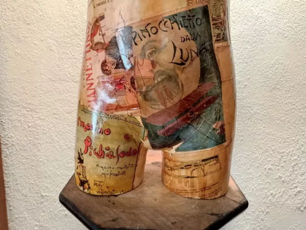 Manichino Patchwork "Pinocchio" Anni '30 - immagine 11