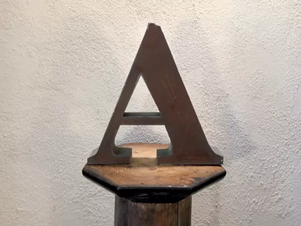 Lettera "A" in Rame - immagine 2