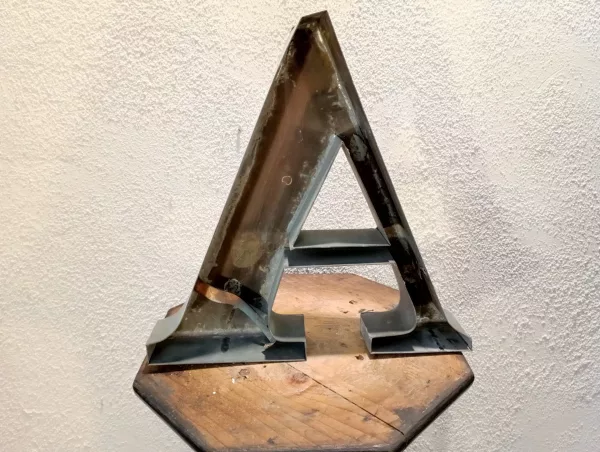 Lettera "A" in Rame - immagine 5