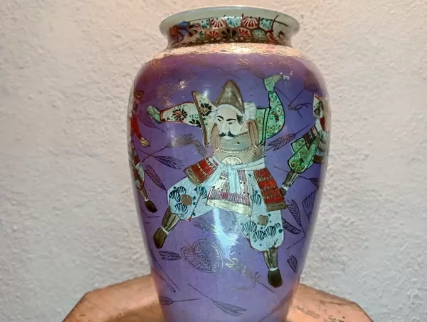 Vaso Samurai in Porcellana Giapponese - immagine 4