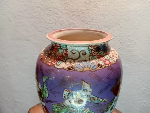 Vaso Samurai in Porcellana Giapponese - immagine 6