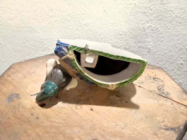 Coppia Portatori in Porcellana Giapponese Inizio '900 - immagine 5