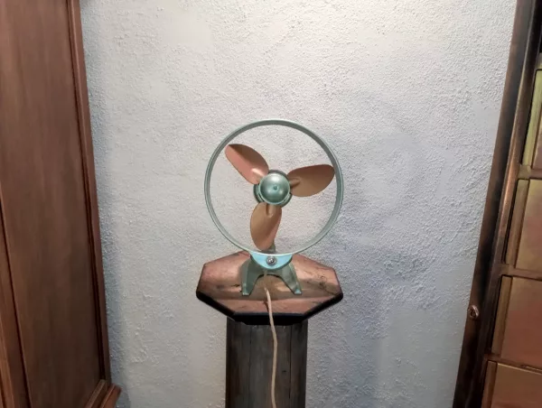Ventilatore Breccia Design Futuristico Anni '40 - immagine 2