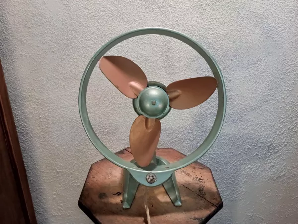 Ventilatore Breccia Design Futuristico Anni '40 - immagine 3