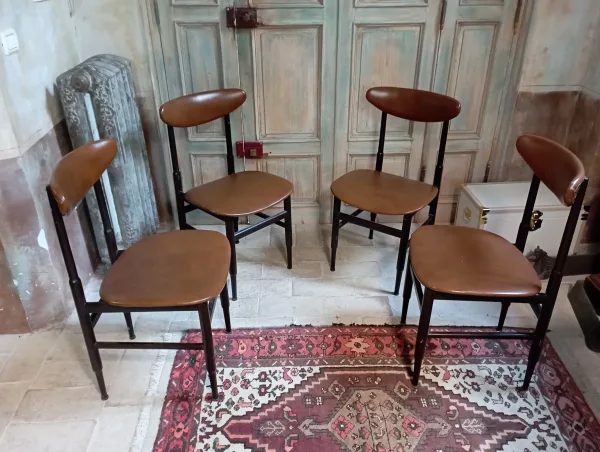 Set Sedie Scandinave Anni '60 - immagine 2