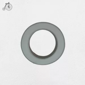 Lettera "O" in Alluminio e Plexiglass