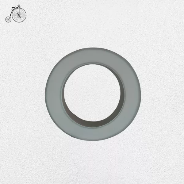 Lettera "O" in Alluminio e Plexiglass