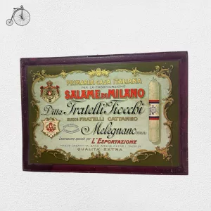 Cartello Pubblicitario Fratelli Fiocchi 1920