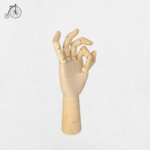 Mano di Legno con Articolazioni Movibili