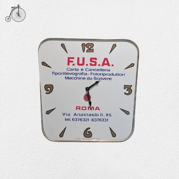 Orologio F.U.S.A. Pubblicitario Anni '50
