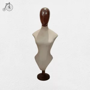 Manichino Silhouette Donna con Testa in Legno