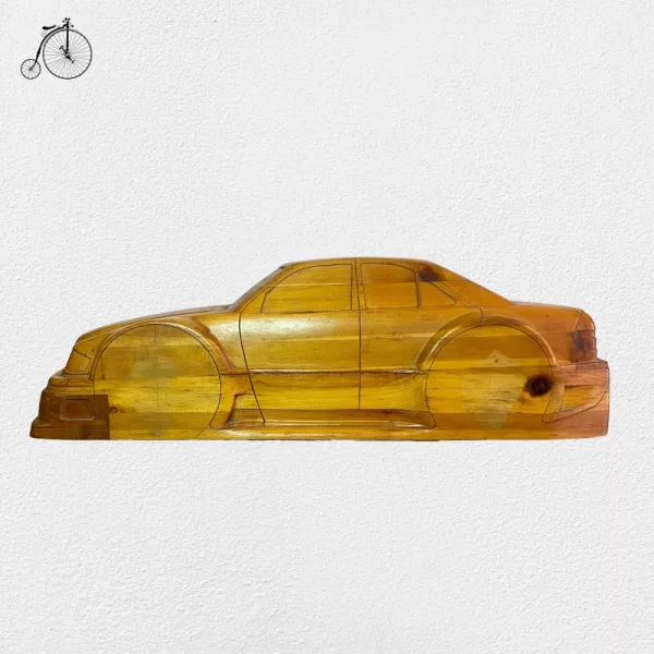 Modello Mercedes in Legno Massello 1970
