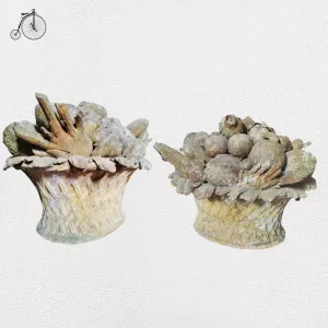 Coppia Trionfi di Frutta 1700
