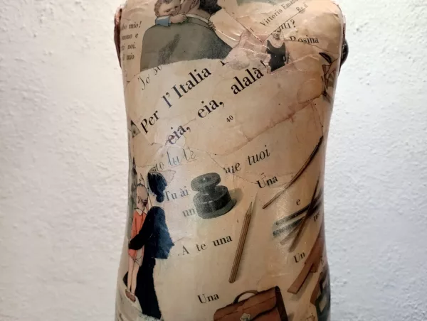 Manichino "Didattica" Decoupage Anni '50 - immagine 4