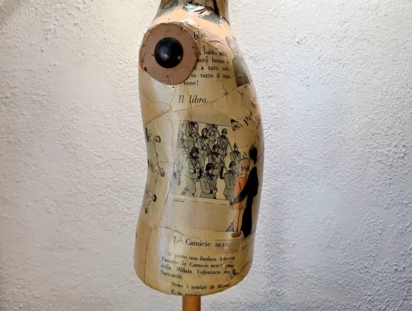 Manichino "Didattica" Decoupage Anni '50 - immagine 6