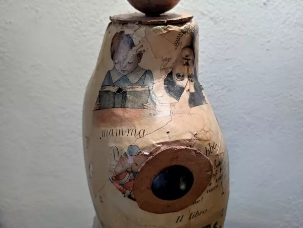 Manichino "Didattica" Decoupage Anni '50 - immagine 7