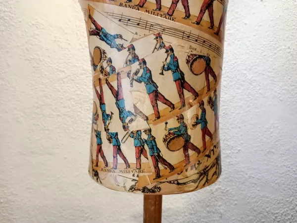 Manichino "Musica" Decoupage Anni '50 - immagine 5