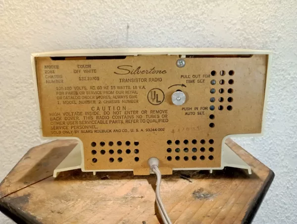 Radio Silverstone mod.2061 U.S.A. 1950 - immagine 5