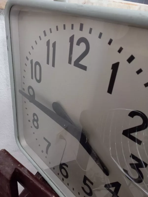 Orologio Gigante Fronte-Retro Anni '40 - immagine 2